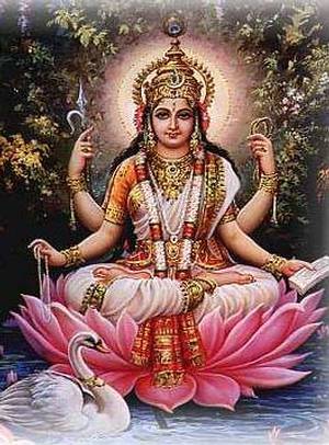 Сарасвати, богиня мудрости